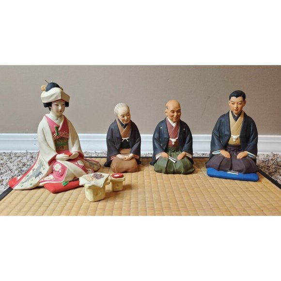 Hakata Urasaki Other 4 Vtg Hakata Urasaki Wedding Bride Groom